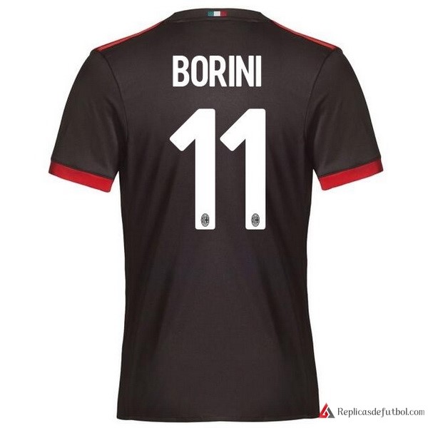 Camiseta Milan Tercera equipación Borini 2017-2018